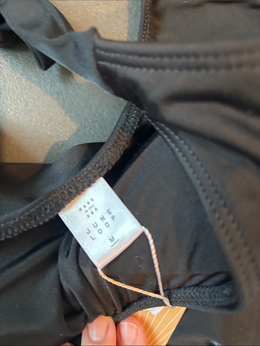 June loop peplum swim top - Picture 3 of 3